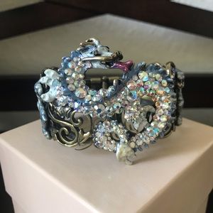 Kirk’s Folly Dragon Rider cuff Vintage Blue AB